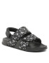 Calvin Klein Jeans Sandály Logo All Over Velcro Sandal V1B2-80626-1172 S Černá - Pepit.cz