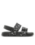 Calvin Klein Jeans Sandály Logo All Over Velcro Sandal V1B2-80626-1172 S Černá - Pepit.cz