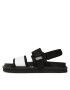 Calvin Klein Jeans Sandály Sandal Doublebar Hardware YM0YM00643 Černá - Pepit.cz