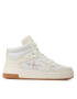 Calvin Klein Jeans Sneakersy Basket Cupsole Mid Leather YW0YW00877 Bílá - Pepit.cz