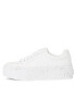 Calvin Klein Jeans Sneakersy Bold Vulc Flatf Low Laceup Wn YW0YW01229 Bílá - Pepit.cz