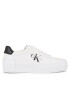 Calvin Klein Jeans Sneakersy Bold Vulc Flatform Laceup Lth Wn YW0YW00821 Bílá - Pepit.cz