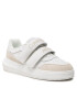 Calvin Klein Jeans Sneakersy Chunky Cupsole Lth Velcro YW0YW00879 Bílá - Pepit.cz