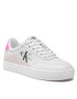 Calvin Klein Jeans Sneakersy Classic Cupsole Laceup Low Lth YW0YW00699 Bílá - Pepit.cz