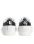 Calvin Klein Jeans Sneakersy Classic Cupsole Laceup Lth Wn YW0YW01269 Bílá - Pepit.cz