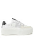 Calvin Klein Jeans Sneakersy Cupsole Flatform Mix Lth Wn YW0YW01227 Bílá - Pepit.cz