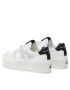 Calvin Klein Jeans Sneakersy Cupsole Flatform Mix Lth Wn YW0YW01227 Bílá - Pepit.cz