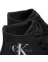 Calvin Klein Jeans Sneakersy Ess Vulcanized Laceup Mid Ny YW0YW00757 Černá - Pepit.cz