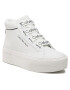 Calvin Klein Jeans Sneakersy Flatform Mid Branded Laces YW0YW00869 Bílá - Pepit.cz