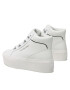 Calvin Klein Jeans Sneakersy Flatform Mid Branded Laces YW0YW00869 Bílá - Pepit.cz