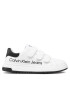 Calvin Klein Jeans Sneakersy Low Cut Lace-Up Sneaker V3X9-80335-1355 S Bílá - Pepit.cz