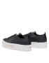 Calvin Klein Jeans Sneakersy Vulc Flatf Low Wrap Around Logo YW0YW01025 Černá - Pepit.cz