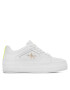 Calvin Klein Jeans Sneakersy Vulc Flatform Bold Fluo Contr YW0YW00904 Bílá - Pepit.cz