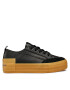 Calvin Klein Jeans Sneakersy Vulc Flatform Bold Lth-Su YW0YW00866 Černá - Pepit.cz