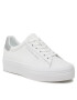 Calvin Klein Jeans Sneakersy Vulc Flatform Laceup Ny Refl Wn YW0YW01220 Bílá - Pepit.cz