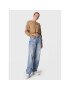 Calvin Klein Jeans Svetr J20J220525 Béžová Relaxed Fit - Pepit.cz