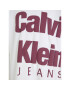 Calvin Klein Jeans T-Shirt Blown Up Logo IB0IB01881 Bílá Regular Fit - Pepit.cz