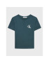 Calvin Klein Jeans T-Shirt Chest Monogram IB0IB01231 Modrá Regular Fit - Pepit.cz