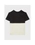 Calvin Klein Jeans T-Shirt Colour Block IN0IN00002 Černá Regular Fit - Pepit.cz