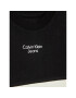 Calvin Klein Jeans T-Shirt Colour Block IN0IN00002 Černá Regular Fit - Pepit.cz