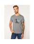 Calvin Klein Jeans T-Shirt Core Monogram Logo J30J314314 Šedá Regular Fit - Pepit.cz