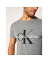 Calvin Klein Jeans T-Shirt Core Monogram Logo J30J314314 Šedá Regular Fit - Pepit.cz