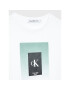 Calvin Klein Jeans T-Shirt Gradient Box Logo IU0IU00296 Bílá Regular Fit - Pepit.cz