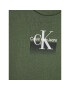 Calvin Klein Jeans T-Shirt Gradient IB0IB01477 Khaki Regular Fit - Pepit.cz