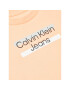 Calvin Klein Jeans T-Shirt Hero Logo IN0IN00068 Oranžová Regular Fit - Pepit.cz