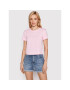 Calvin Klein Jeans T-Shirt J20J219003 Růžová Regular Fit - Pepit.cz