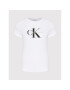 Calvin Klein Jeans T-Shirt J20J219142 Bílá Regular Fit - Pepit.cz