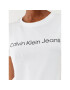 Calvin Klein Jeans T-Shirt J20J220253 Bílá Slim Fit - Pepit.cz