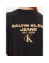 Calvin Klein Jeans T-Shirt J20J221733 Černá Relaxed Fit - Pepit.cz