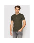 Calvin Klein Jeans T-Shirt J30J317092 Zelená Slim Fit - Pepit.cz