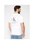 Calvin Klein Jeans T-Shirt J30J317492 Bílá Regular Fit - Pepit.cz