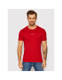 Calvin Klein Jeans T-Shirt J30J318067 Červená Slim Fit - Pepit.cz