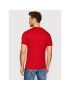 Calvin Klein Jeans T-Shirt J30J318067 Červená Slim Fit - Pepit.cz