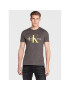 Calvin Klein Jeans T-Shirt J30J320806 Šedá Slim Fit - Pepit.cz