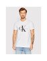 Calvin Klein Jeans T-Shirt J30J320935 Bílá Slim Fit - Pepit.cz