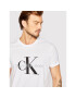 Calvin Klein Jeans T-Shirt J30J320935 Bílá Slim Fit - Pepit.cz