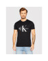 Calvin Klein Jeans T-Shirt J30J320935 Černá Slim Fit - Pepit.cz