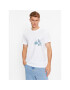 Calvin Klein Jeans T-Shirt J30J324019 Bílá Regular Fit - Pepit.cz