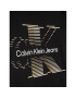 Calvin Klein Jeans T-Shirt Lined Monogram IB0IB01577 Černá Regular Fit - Pepit.cz