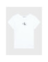 Calvin Klein Jeans T-Shirt Micro Monogram IG0IG01470 Bílá Regular Fit - Pepit.cz