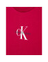 Calvin Klein Jeans T-Shirt Micro Monogram IG0IG01470 Bordó Slim Fit - Pepit.cz