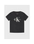 Calvin Klein Jeans T-Shirt Monogram IN0IN00001 Černá Regular Fit - Pepit.cz