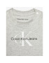 Calvin Klein Jeans T-Shirt Monogram IN0IN00001 Šedá Regular Fit - Pepit.cz