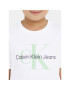 Calvin Klein Jeans T-Shirt Monogram IU0IU00460 Bílá Regular Fit - Pepit.cz