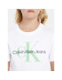 Calvin Klein Jeans T-Shirt Monogram IU0IU00460 Bílá Regular Fit - Pepit.cz