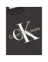 Calvin Klein Jeans T-Shirt Monogram Logo IU0IU00267 Černá Regular Fit - Pepit.cz